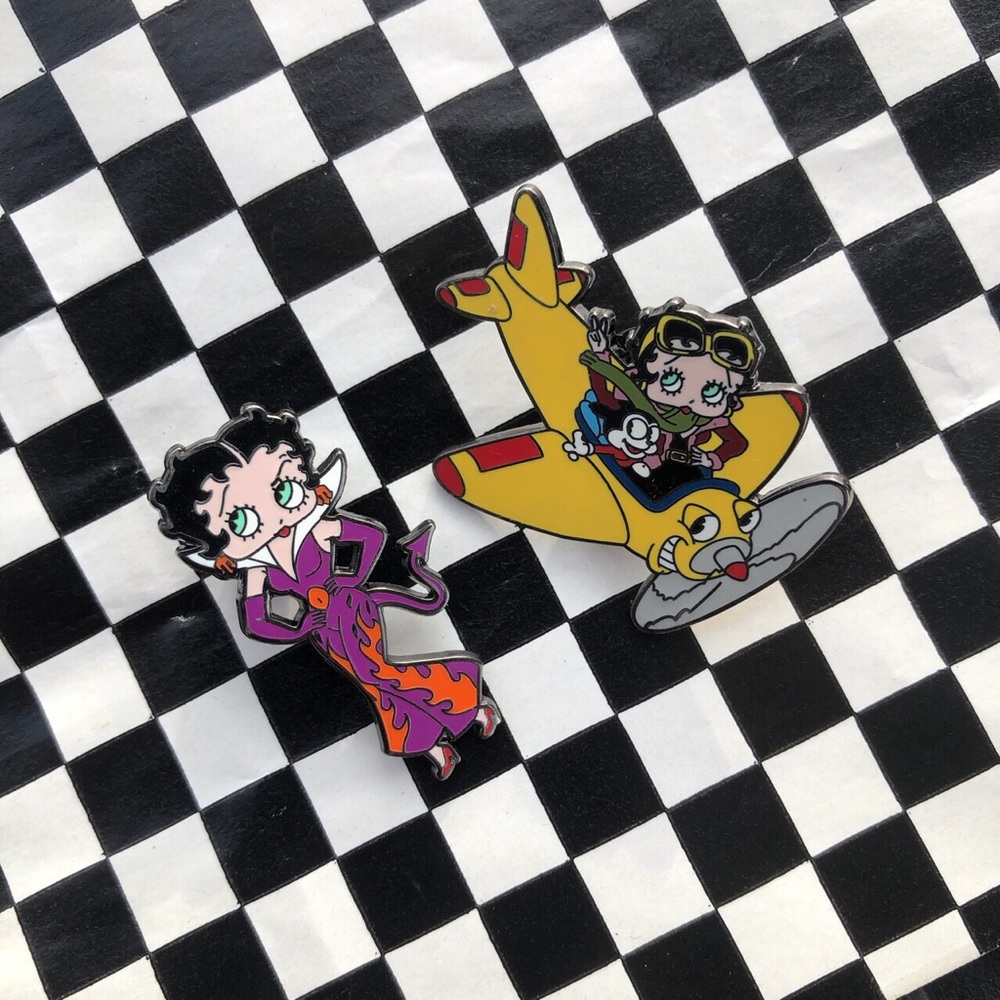 Betty Boop pins